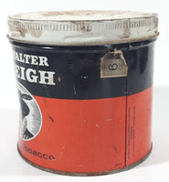 Vintage Sir Walter Raleigh Smoking Tobacco 6 Oz Tin Metal Can