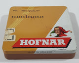 Vintage Hofnar Matinata All.... 100% Quality Cigarettes 20 Count Tin Metal Holder Case