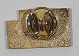 BC British Columbia Gold Tone Metal Lapel Pin