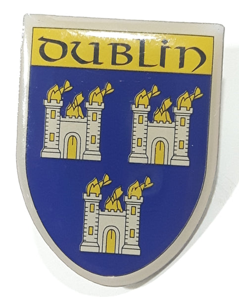Dublin Ireland Crest Style Metal Lapel Pin