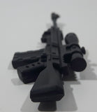 Black Gun with Scope Toy Action Figure Accessory