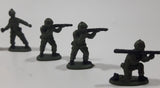 Miniature Tiny 7/8" Tall Rubber Soldiers Set of 10