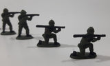 Miniature Tiny 7/8" Tall Rubber Soldiers Set of 10