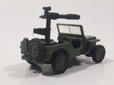 1997 G.T.I. Grand Toys Jeep Army Green Plastic Toy Car Vehicle