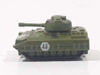 Funrise Micro Machines Style 48 Tank Army Green Die Cast Toy Car Vehicle