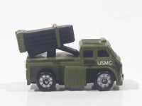 Funrise Micro Machines Style USMC Mobile Artillery Truck Army Green Die Cast Toy Car Vehicle
