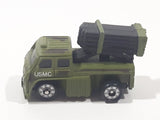 Funrise Micro Machines Style USMC Mobile Artillery Truck Army Green Die Cast Toy Car Vehicle