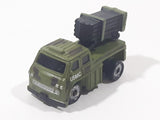 Funrise Micro Machines Style USMC Mobile Artillery Truck Army Green Die Cast Toy Car Vehicle