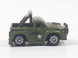 Funrise Micro Machines Style Truck Army Green Die Cast Toy Car Vehicle