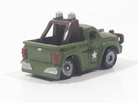 Funrise Micro Machines Style Truck Army Green Die Cast Toy Car Vehicle
