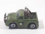 Funrise Micro Machines Style Truck Army Green Die Cast Toy Car Vehicle