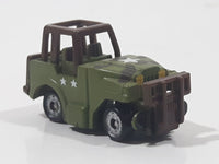 Funrise Micro Machines Style Jeep Army Green Die Cast Toy Car Vehicle