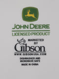 Gibson John Deere Model 730 Tractor Nothing Runs Like A Deere 8 3/8" Diameter Ceramic Plate