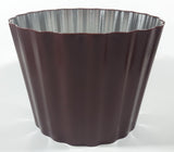 Snapco Reese's Peanut Butter Cups Cineplex Movies Made Sweeter Chocolate Brown 6 1/4" Tall Metal Can Popcorn Bucket