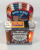 1996 Funrise Jukebox Light Up Musical Rock N' Roll Music Player Plastic Coin Bank
