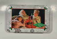 1999 Coca Cola Nostalgia Playing Cards and Collectible Santa Claus Christmas Tin 2 Decks New in Package