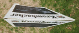 Krombacher Beer Eine Perle Der Natur 29" x "41 White Heavy Plastic Double Sided Fold Out Chalkboard Sidewalk Sign