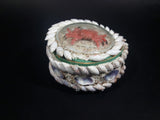 Vintage Mazatlan, Mexico Real Shell Plastic Crab Under Dome Keepsake Trinket Box - Treasure Valley Antiques & Collectibles