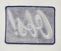 Obs! Stormarked Norwegian Store 2 1/4" x 3" Embroidered Fabric Patch Badge