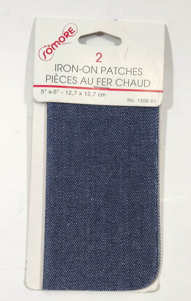 Somore Iron-On Patches 2 Pack New on Card