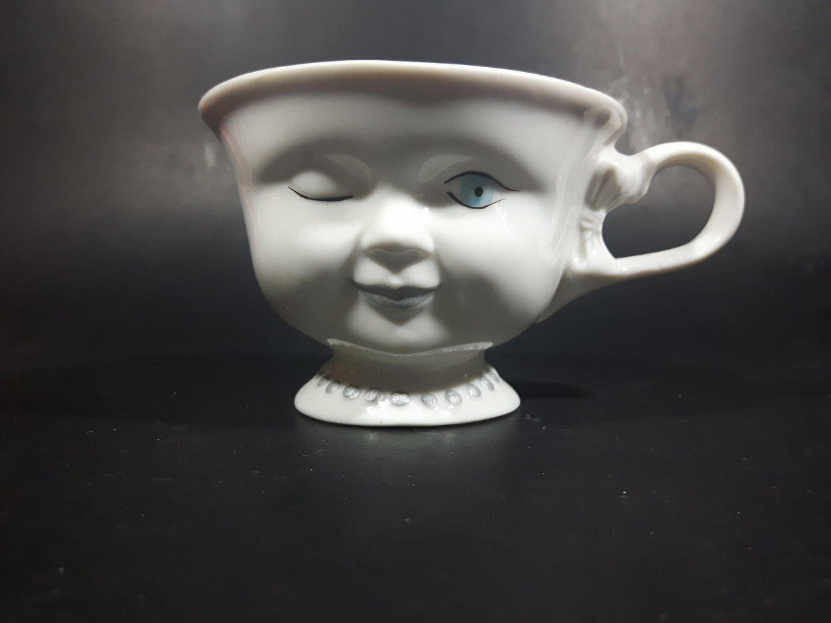 Vintage Helen Hunt Winking Bailey's Promo Teacup Mug Treasure Valley