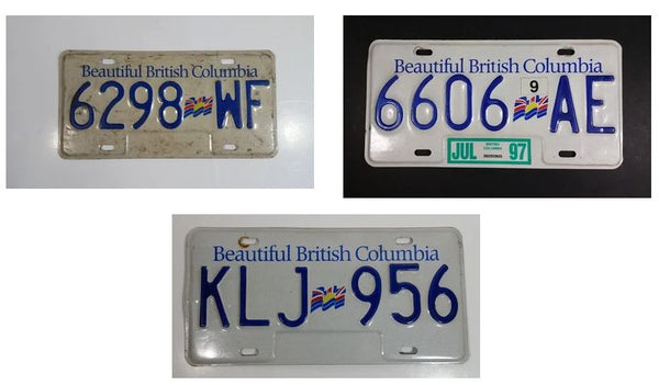 License Plate Collection Lot SOLD